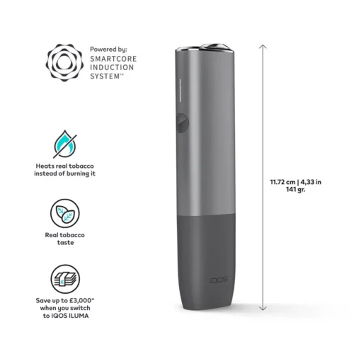 最新版 IQOS ILUMA ONE 午夜黑｜免清潔自動加熱 煙霧森林賣場 商品圖
