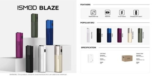 ISMOD BLAZE 4.0 加熱煙 加熱煙主機 加熱煙煙彈 LEME Terea