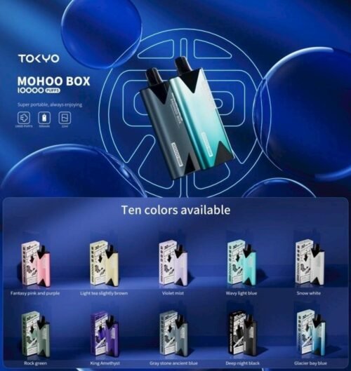東京魔盒 MOHOO 主機 × 大容量煙彈｜12ML｜24款口味現貨